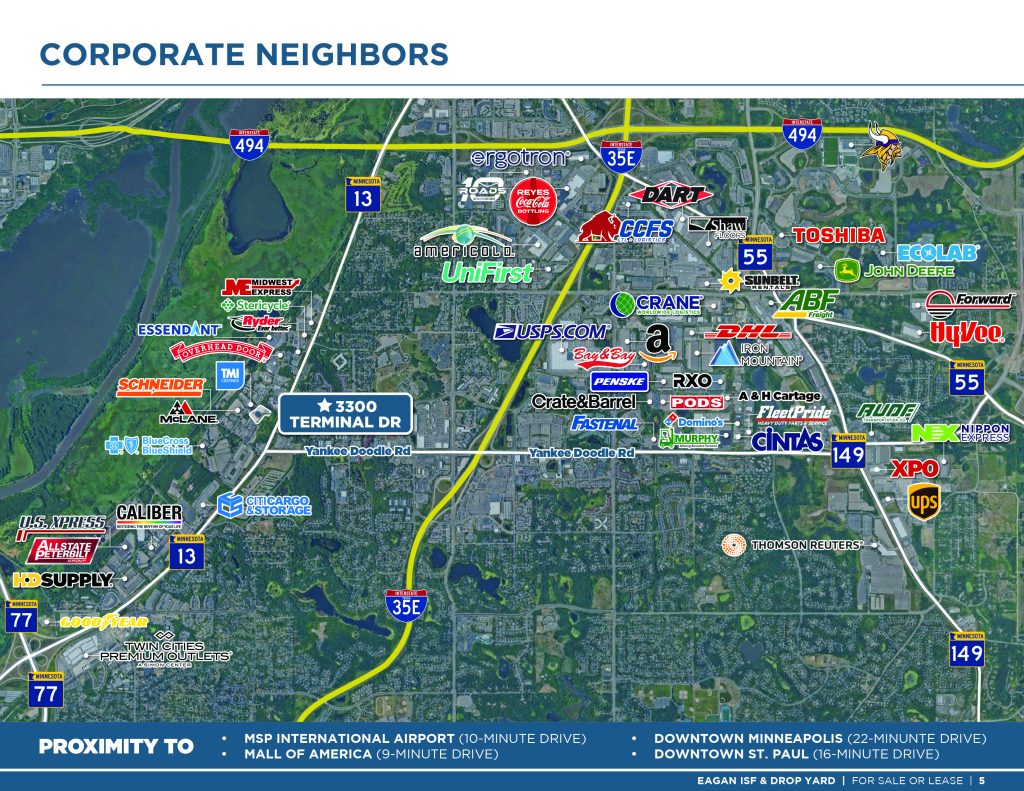 Retailers / Aerial Map